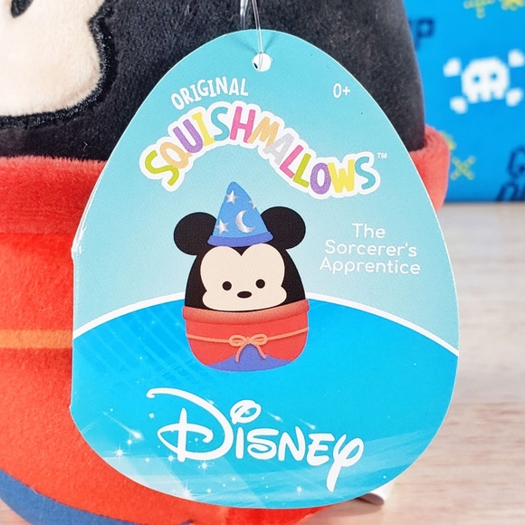 Squishmallow Mickey Mouse 5" UltraSoft Stuffed Disney Pixar Movie Plush Toy NWT - Picture 10 of 12